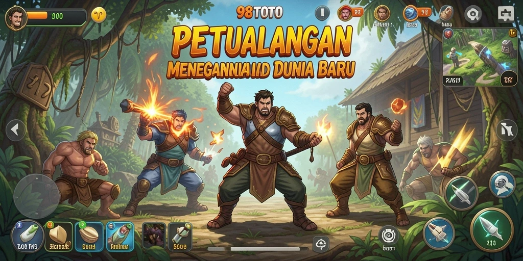 Screenshot menampilkan gameplay seru di dunia petualangan