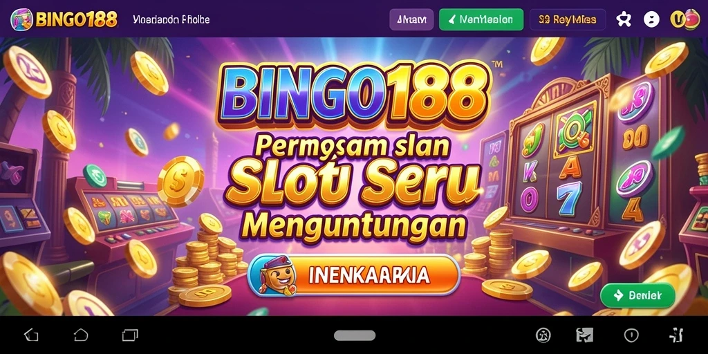 Tampilan gameplay BINGO188 yang menarik dengan grafis slot yang memukau.