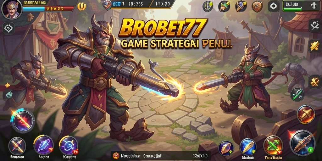 Gameplay seru BROBET77 dengan strategi mendebarkan.