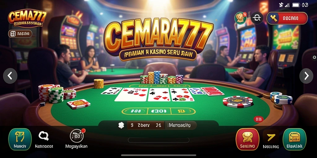 Tampilan menarik dari gameplay CEMARA777 yang penuh aksi.