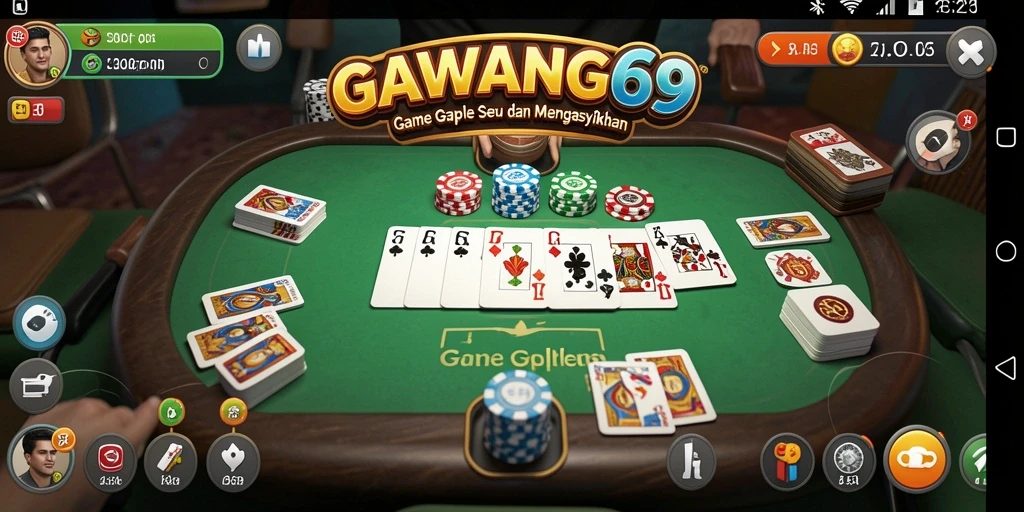 Tampilan gameplay GAWANG69 yang seru dan interaktif.