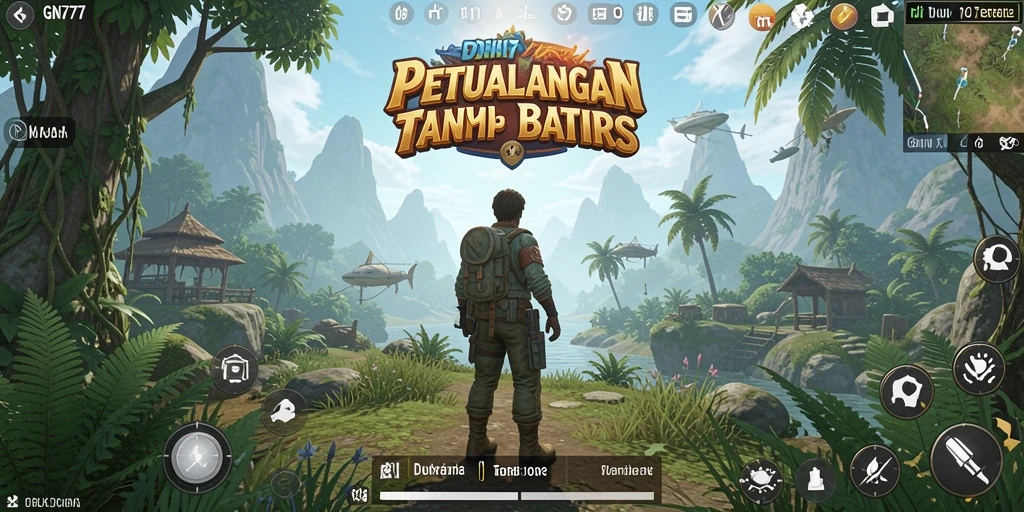 Tampilan gameplay yang menakjubkan dalam dunia terbuka GN777.