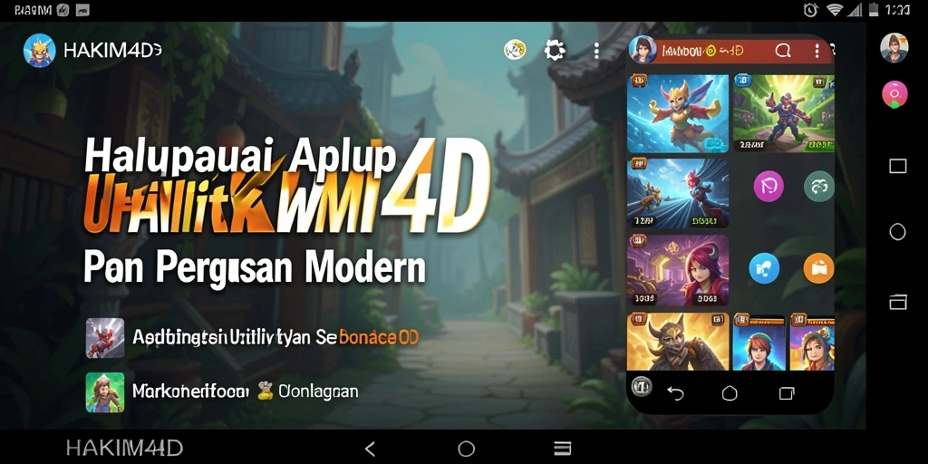 Tampilan antarmuka HAKIM4D yang intuitif dan mudah digunakan.