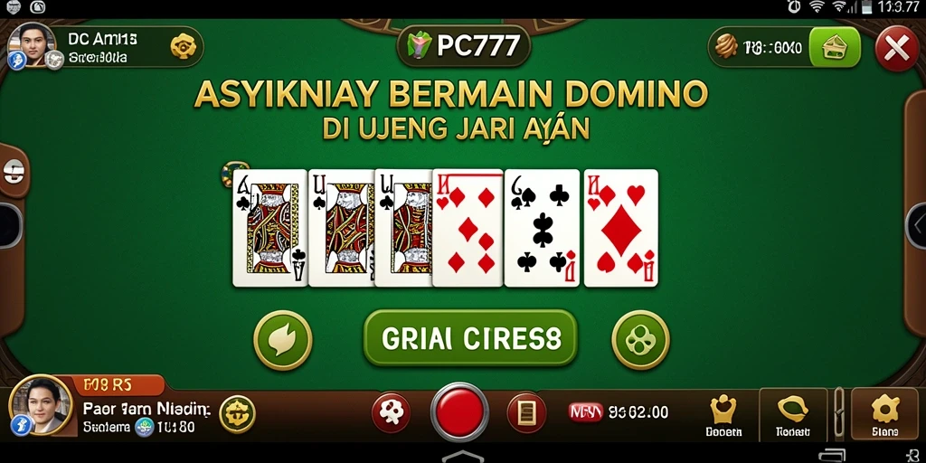 Gameplay seru dalam PC777 dengan teman-teman.