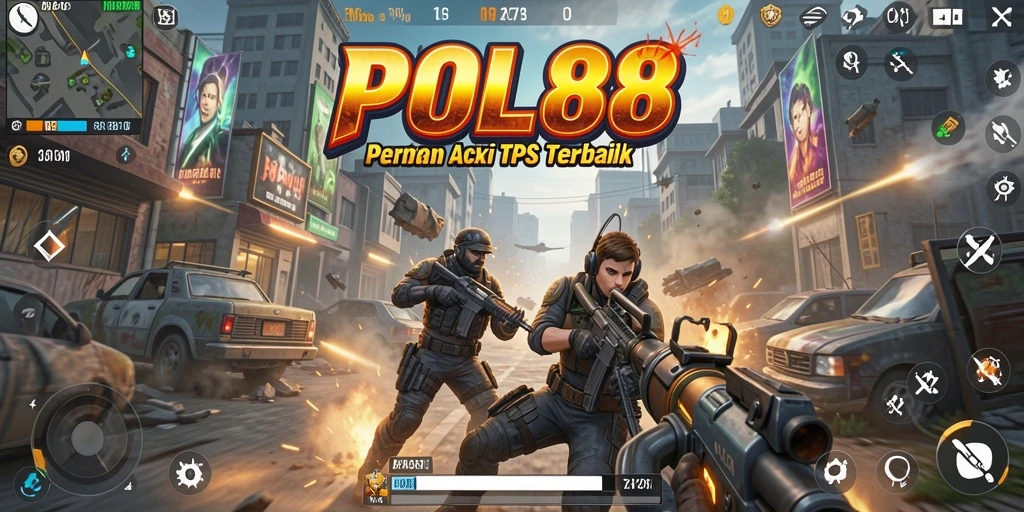 Tampilan gameplay POL88 dengan aksi tembak-menembak yang seru.