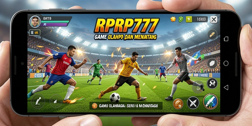 Tampilan menarik dari gameplay RPRP777 yang penuh aksi olahraga.