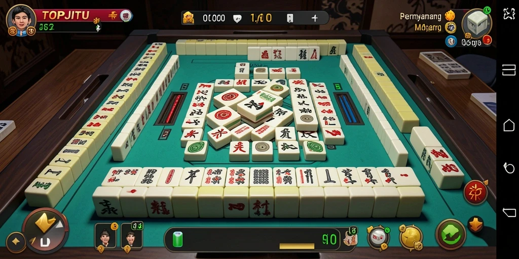 Tampilan gameplay TOPJITU, seru dan menantang.