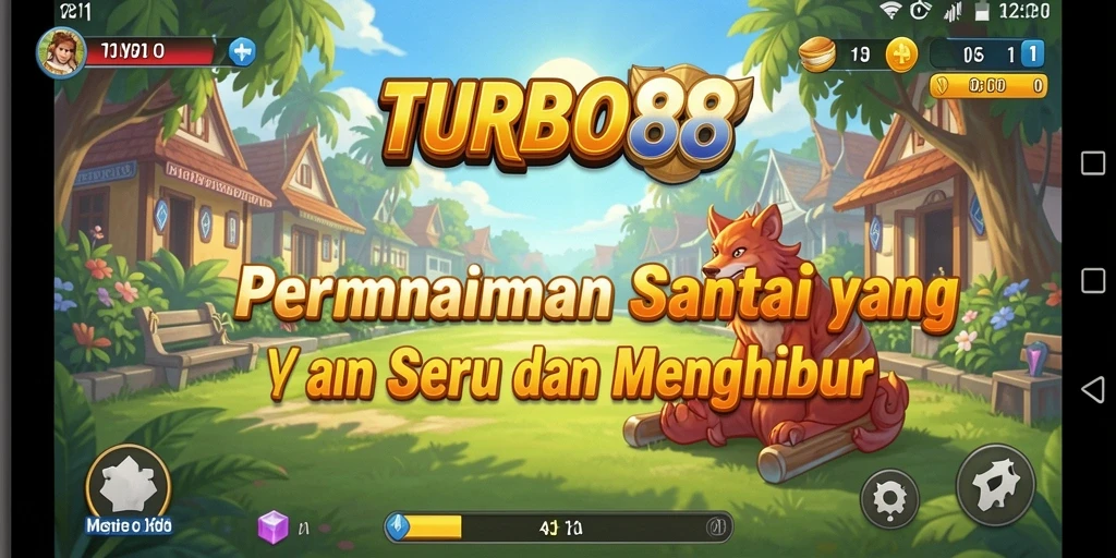 Tampilan gameplay TURBO88 yang seru dan mengasyikkan.