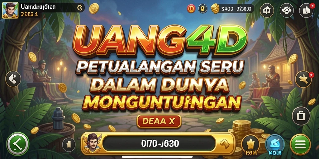 Gameplay seru dalam UANG4D yang menarik perhatian pemain.